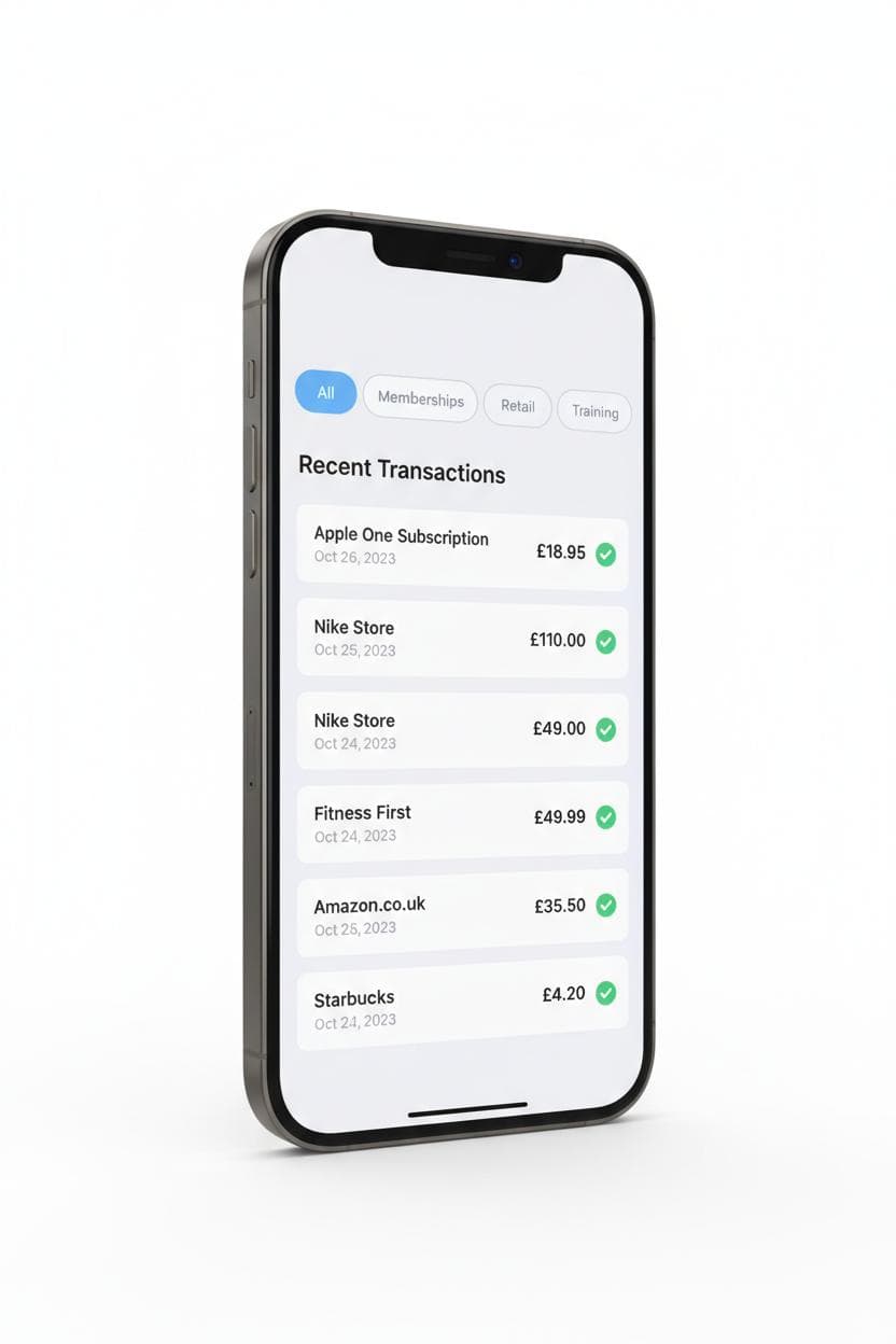 Payment history